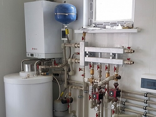 Монтаж газового котла в Марьиной Горке