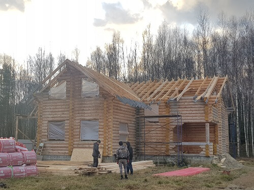 Монтаж кровли из металлочерепицы в Марьиной Горке