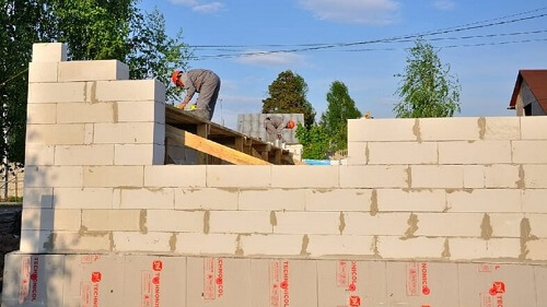 Укладка газосиликатных блоков в Марьиной Горке