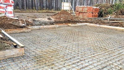 Заливка фундамента под дом в Марьиной Горке