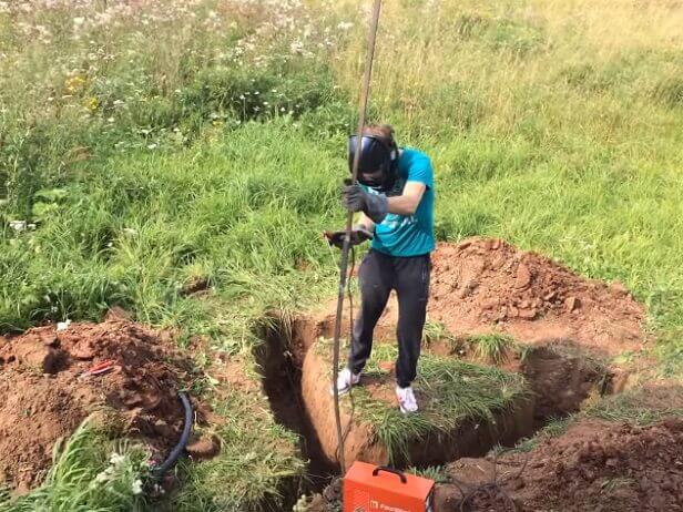 Заземление в частном доме в Марьиной Горке